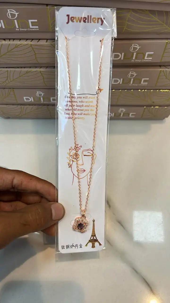 Lavender Spark Square  Chain 2