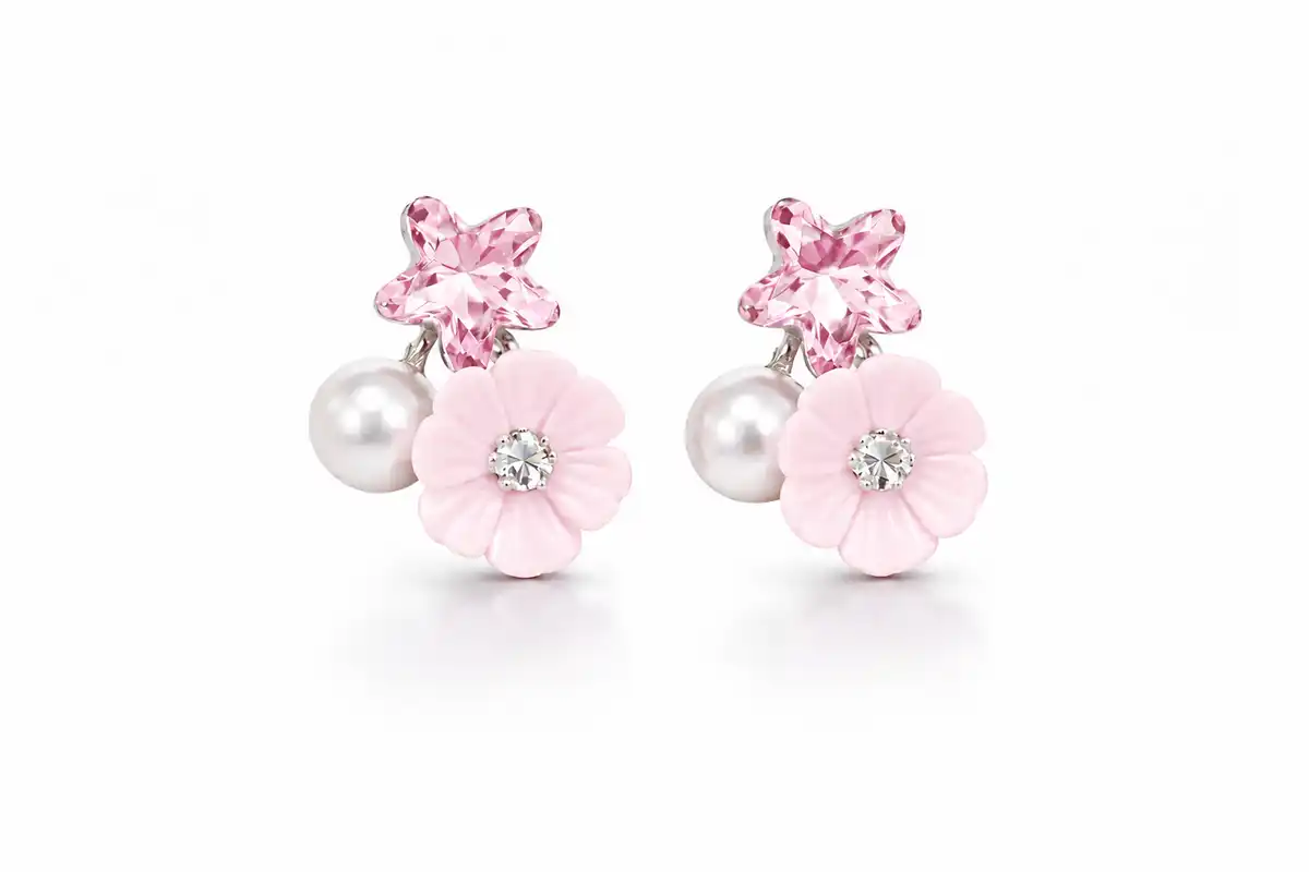 Blossom Pearl Earrings 3