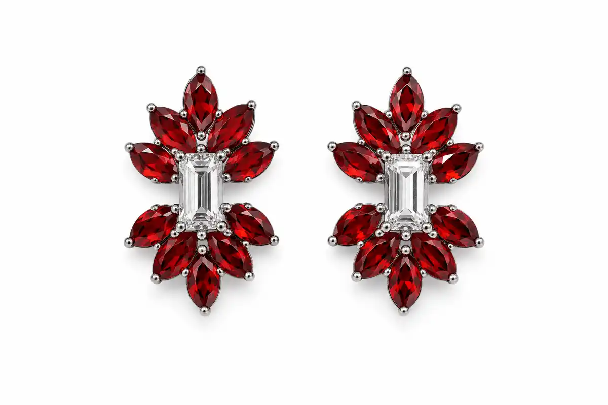 Floral  Earrings 2
