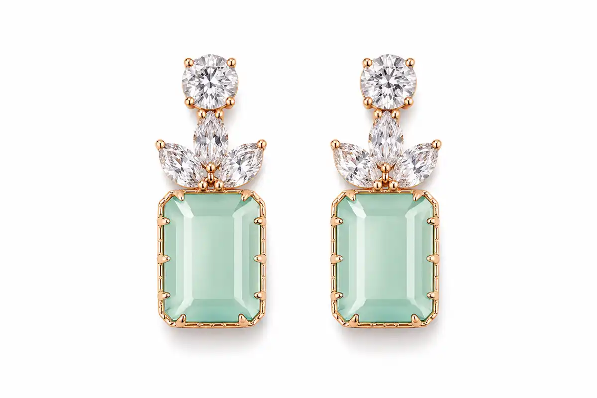 Crystal Drop Earrings 2