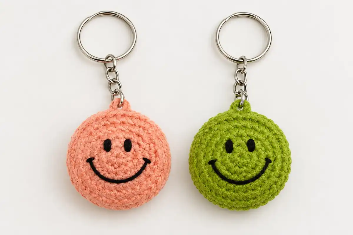 Stuffed Crochet Keychain 1