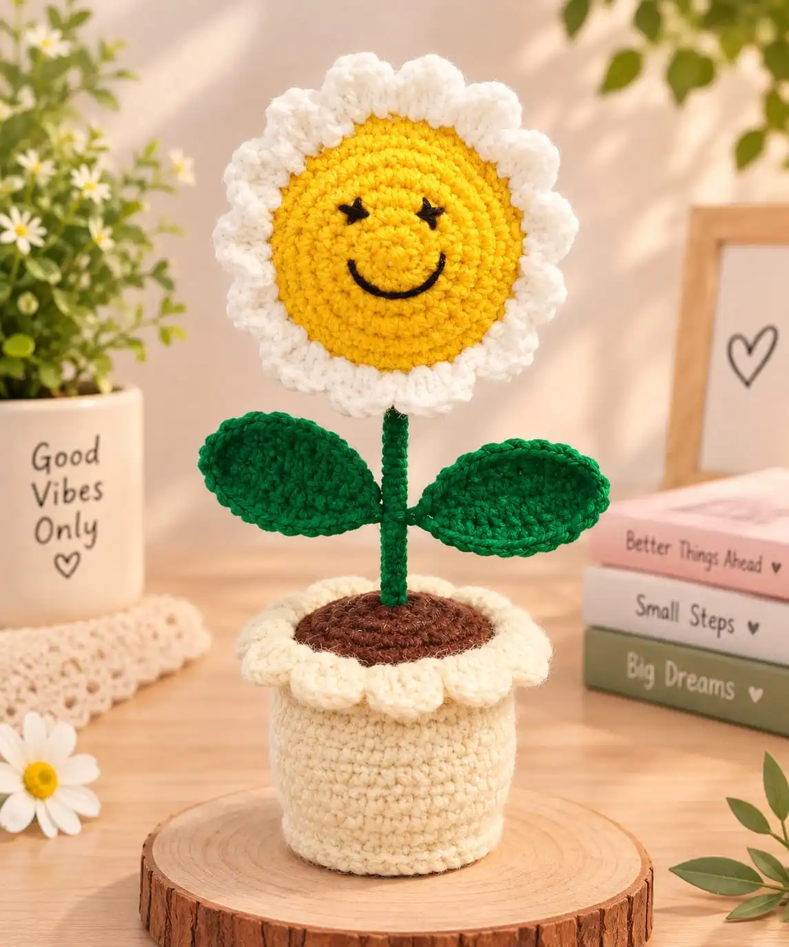 Crochet Daisy Tab 1