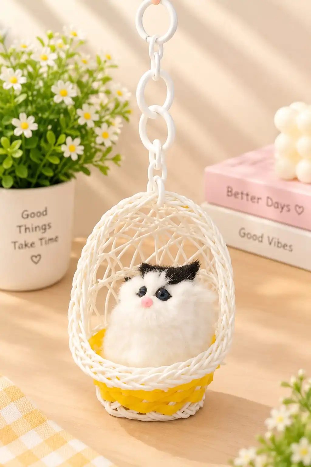 Musical Cat With Basket 1