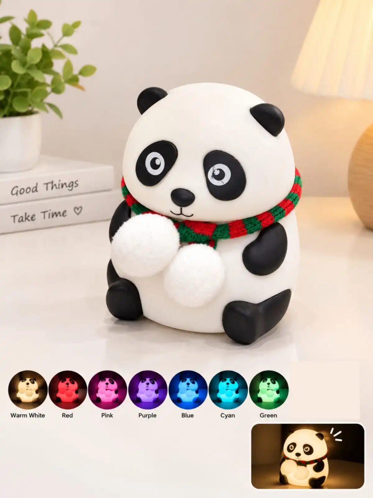 Cute Panda Lamp 1