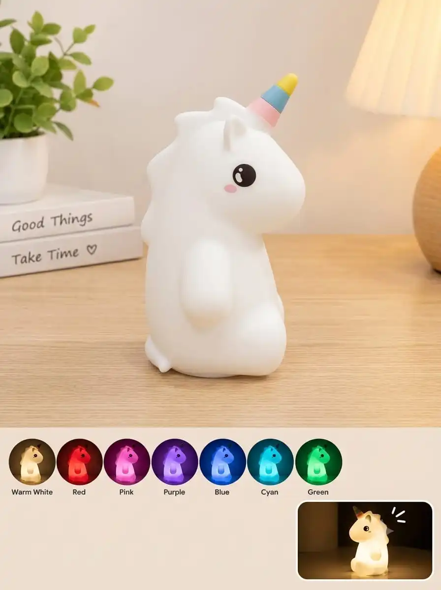 Cute Laying Panda Lamp 2