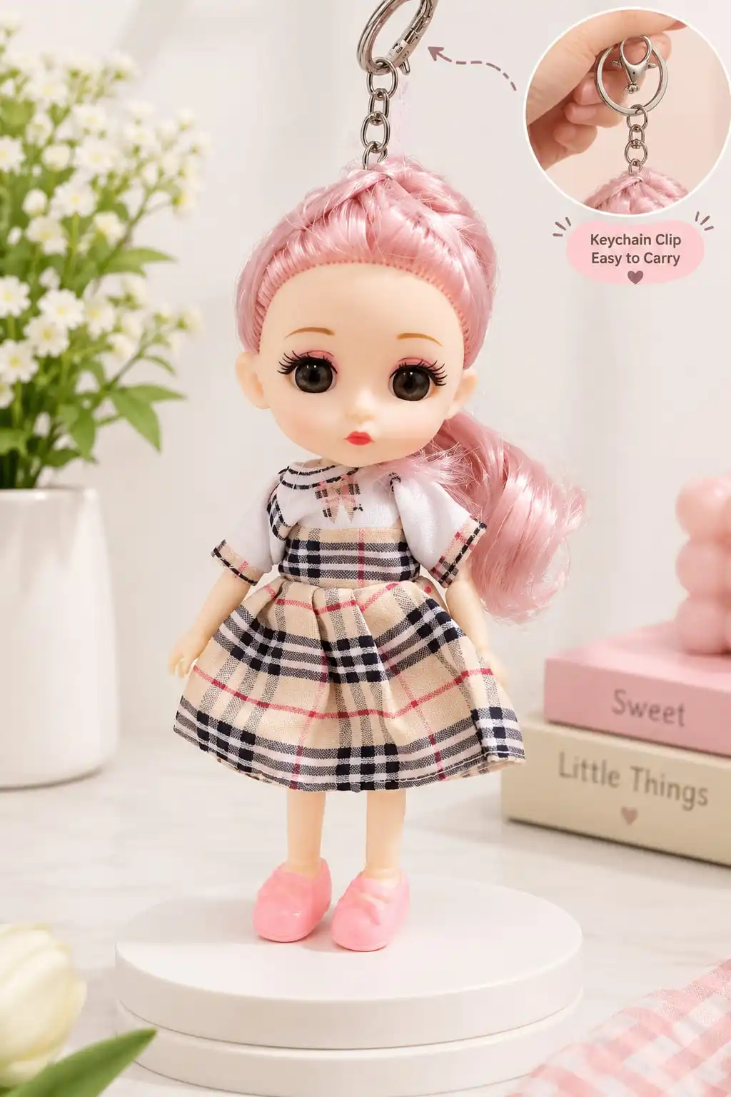 Flexible Doll Keychain 4