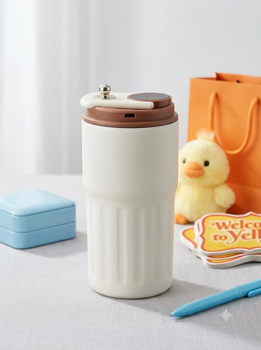 Cute Coffee Travel Tumbler 2