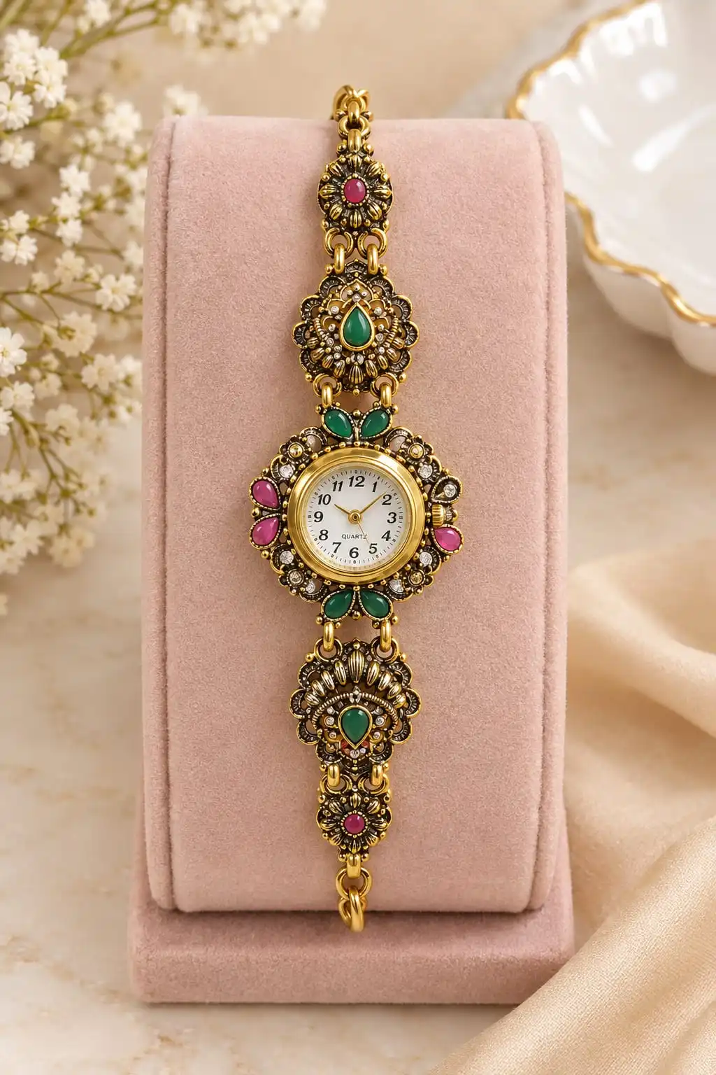 Anti-Tarnish Kashmiri Watch. 1