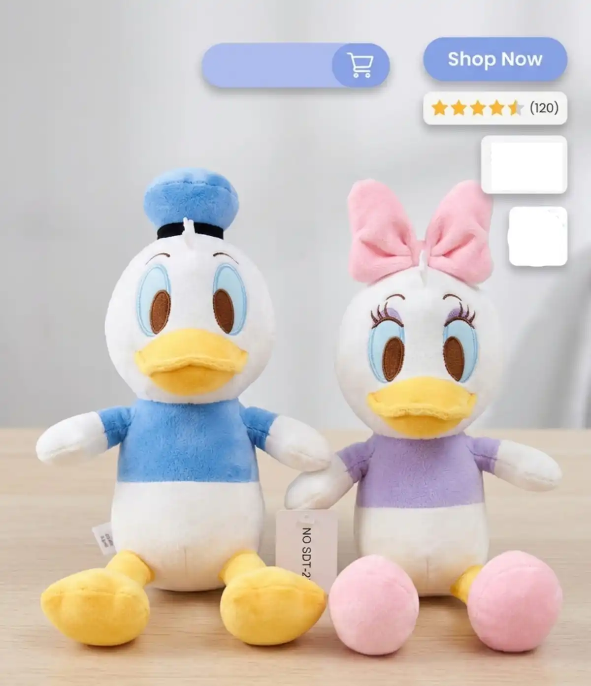 Donal Duck Plush Toy Set . 1
