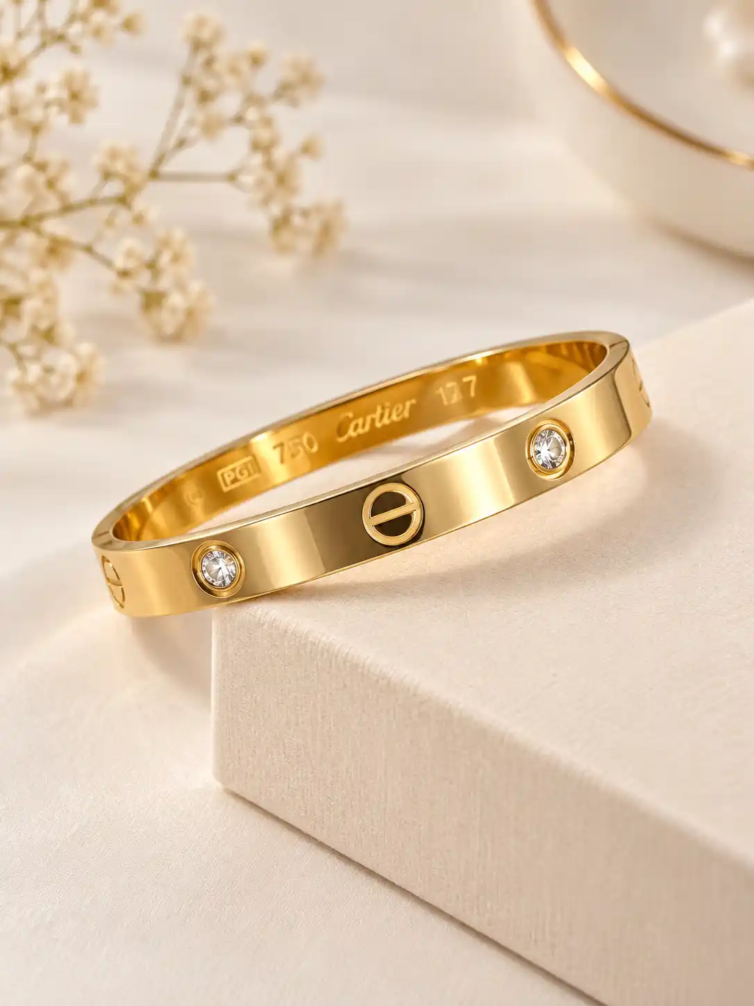 Anti-Tarnish Luxury Gold-Tone Design Bracelet 1
