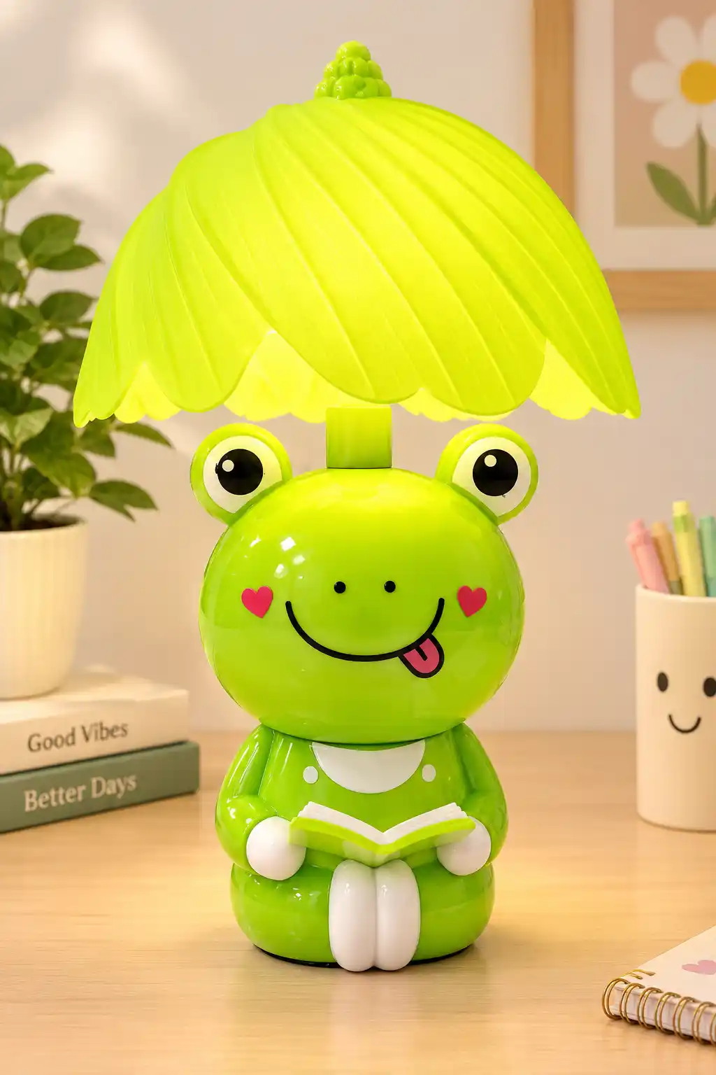 Cute Frog LED Table Lamp 🐸💡 1