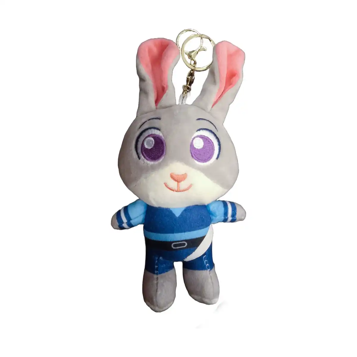 Cute Zootopia Rabbit Plush Keychain 1