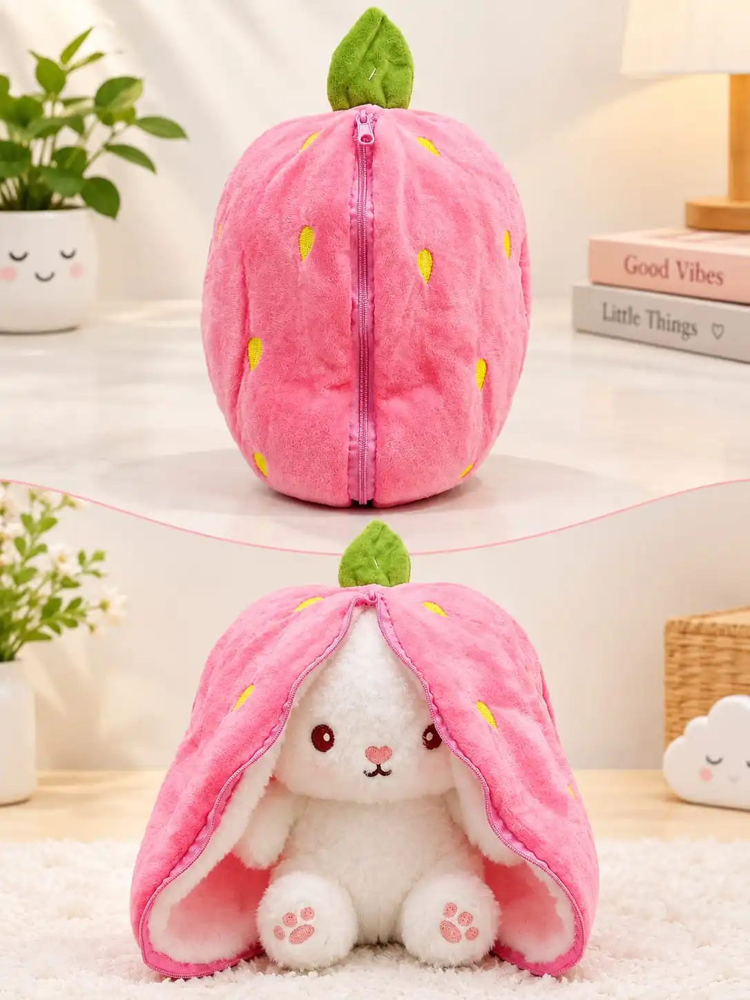 Strawberry Bunny Plush Toy π°π 1