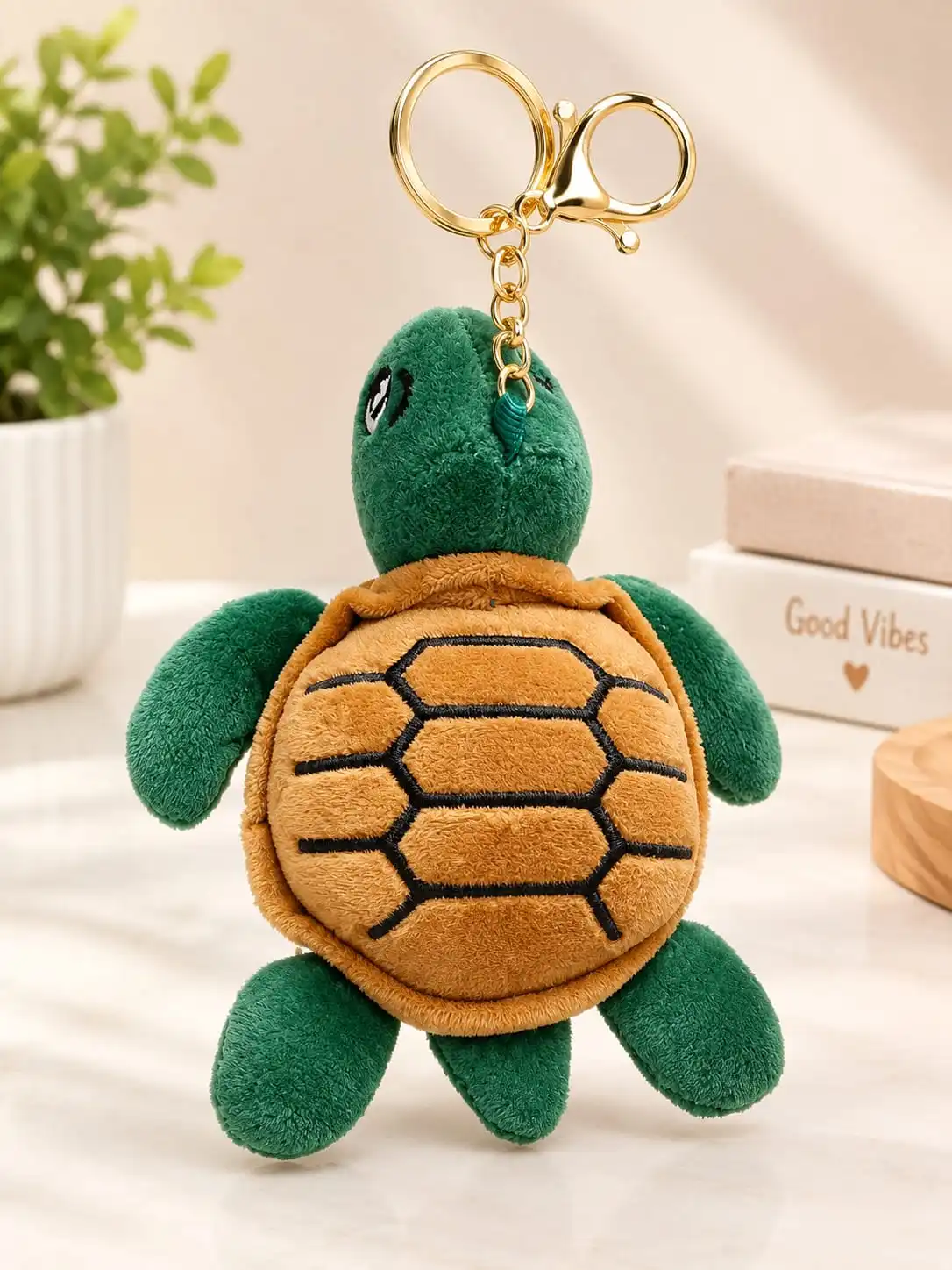 Cute Turtle Plush Keychain 3