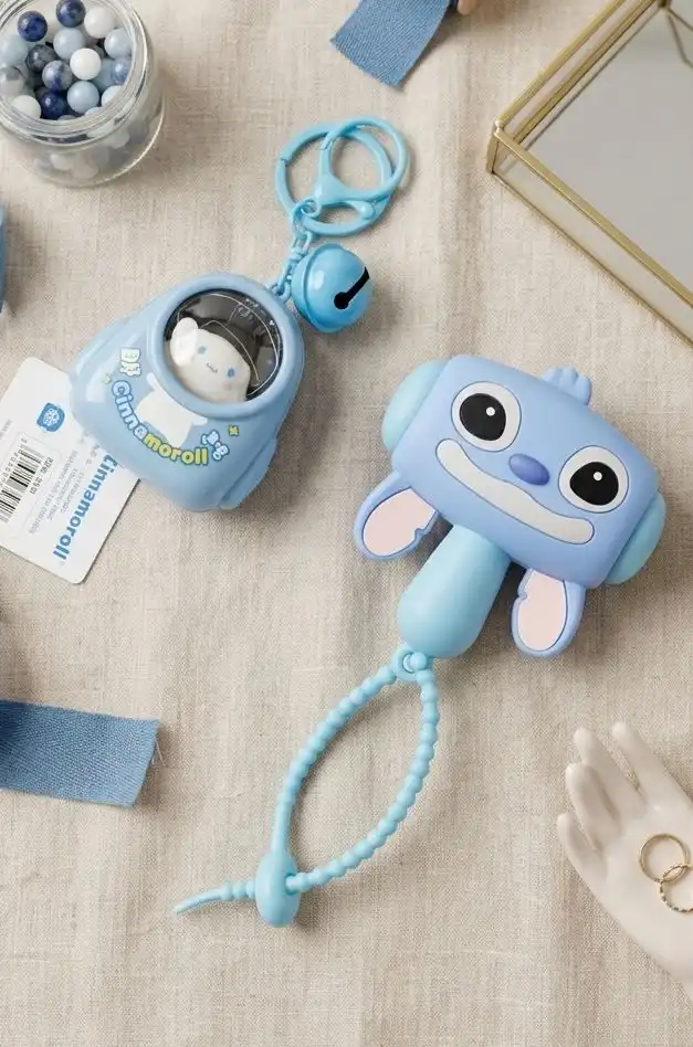  Cute Sound Toy Hamper With Keychain 💜 4