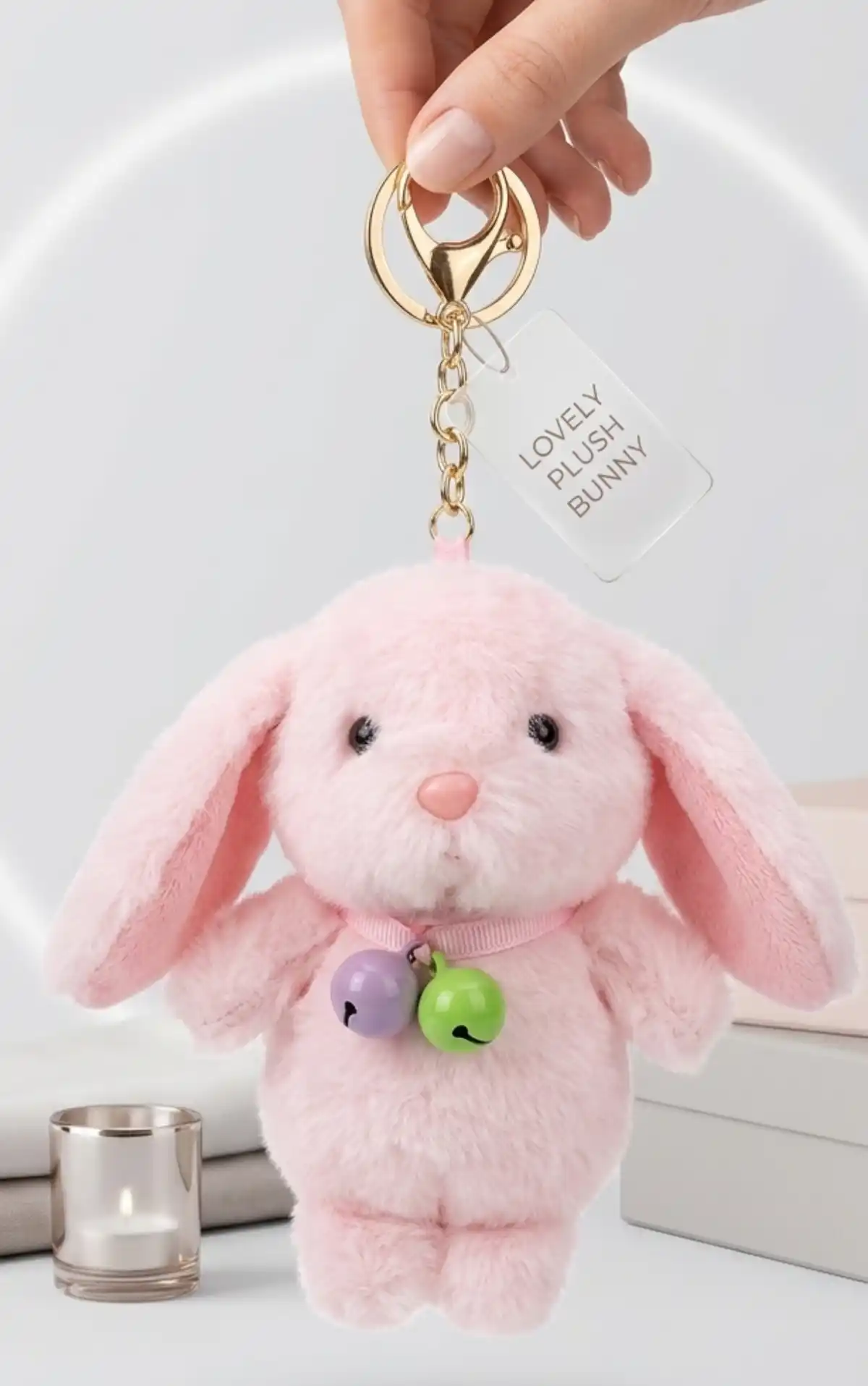 Super Soft Animal Plush Keychain  2