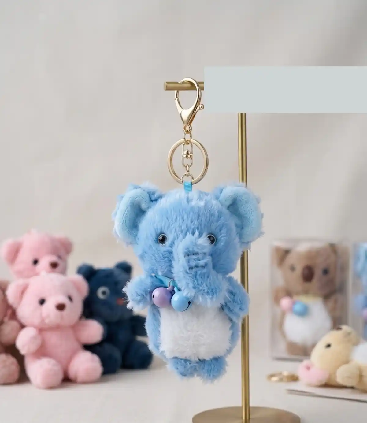Super Soft Animal Plush Keychain 8