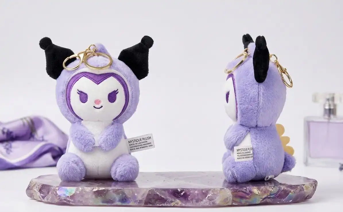DinoSnuggle Plush Keychain 3
