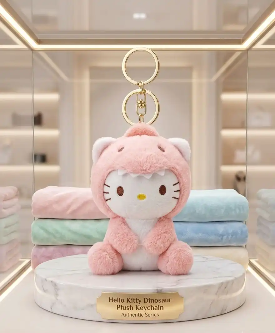 DinoSnuggle Plush Keychain 4