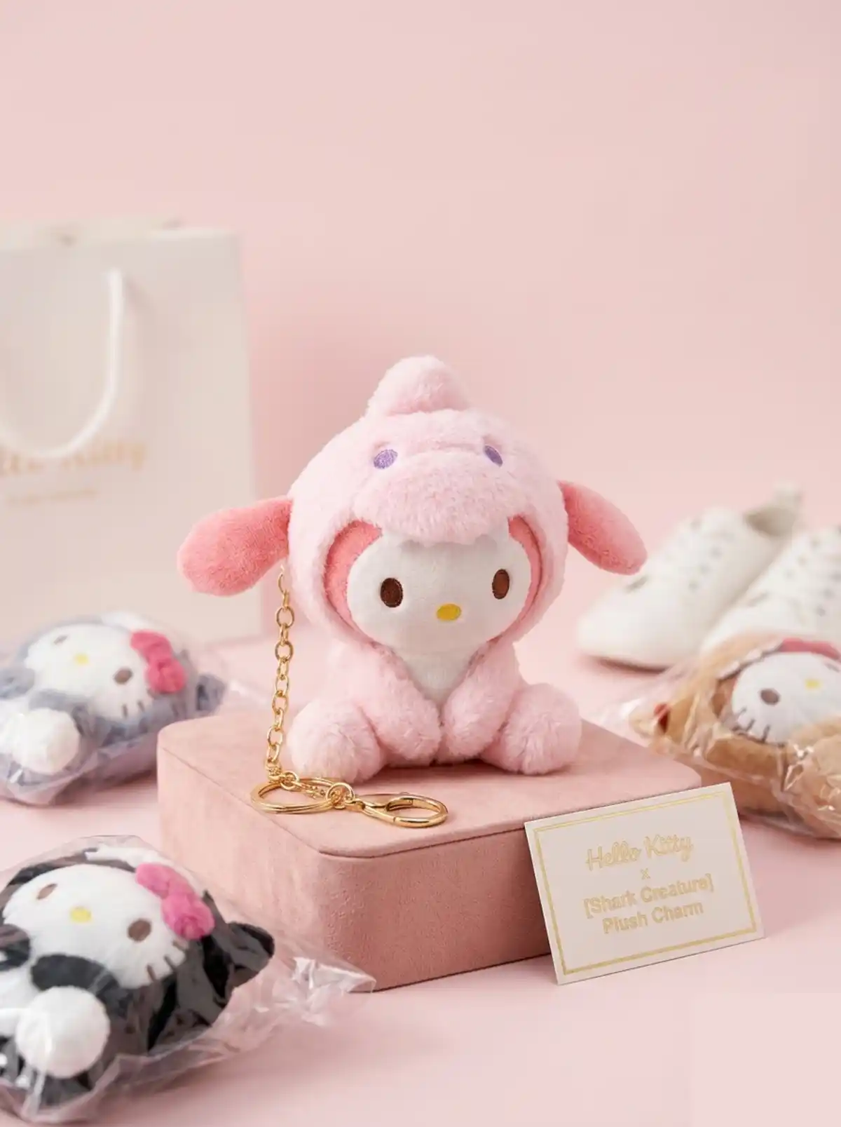 DinoSnuggle Plush Keychain 1
