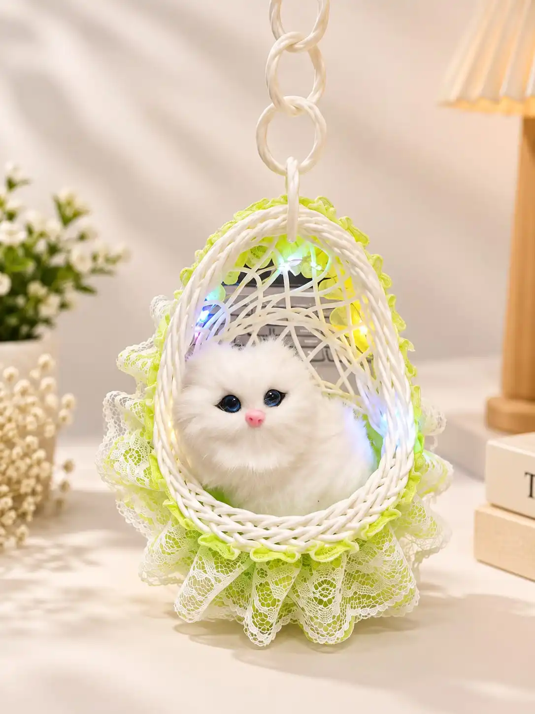 MeowGlow Hanging Cat Basket π±β¨ 1